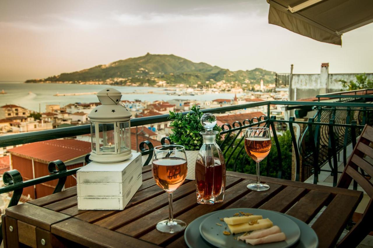 La Bella Vista Villa Zakynthos stad Exteriör bild